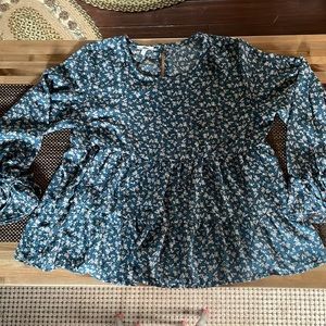 Maurice’s Baby Doll Floral Top